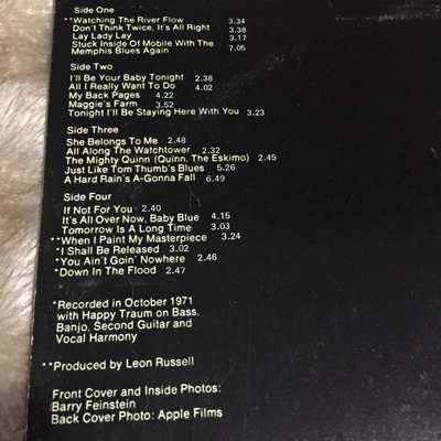 LP VINYL - BOB DYLAN'S GREATEST HITS VOL. II