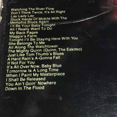 LP VINYL - BOB DYLAN'S GREATEST HITS VOL. II