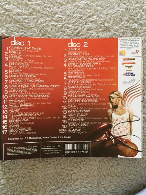 CD - 12PM (MARTINEGO - DANCE MUSIC) 2 CD'S