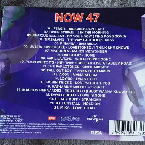 CD - NOW 47 (2CD)