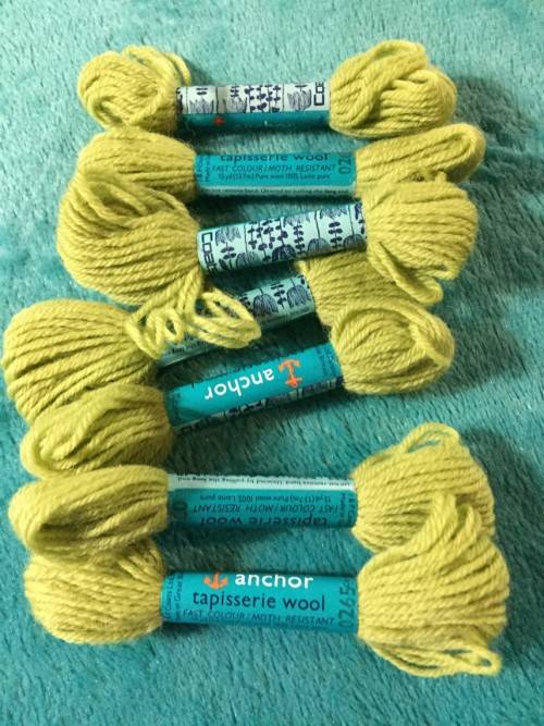 SKEINS OF GREEN (ANCHOR 0265) 7