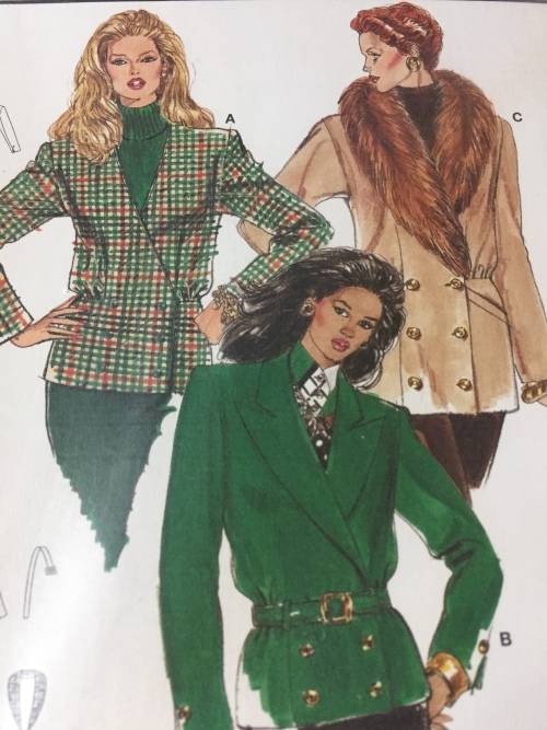 PATTERN BURDA 4119 (SEALED and UNUSED) - BEAUTIFUL JACKET VARIATIONS (SIZE 8-18)