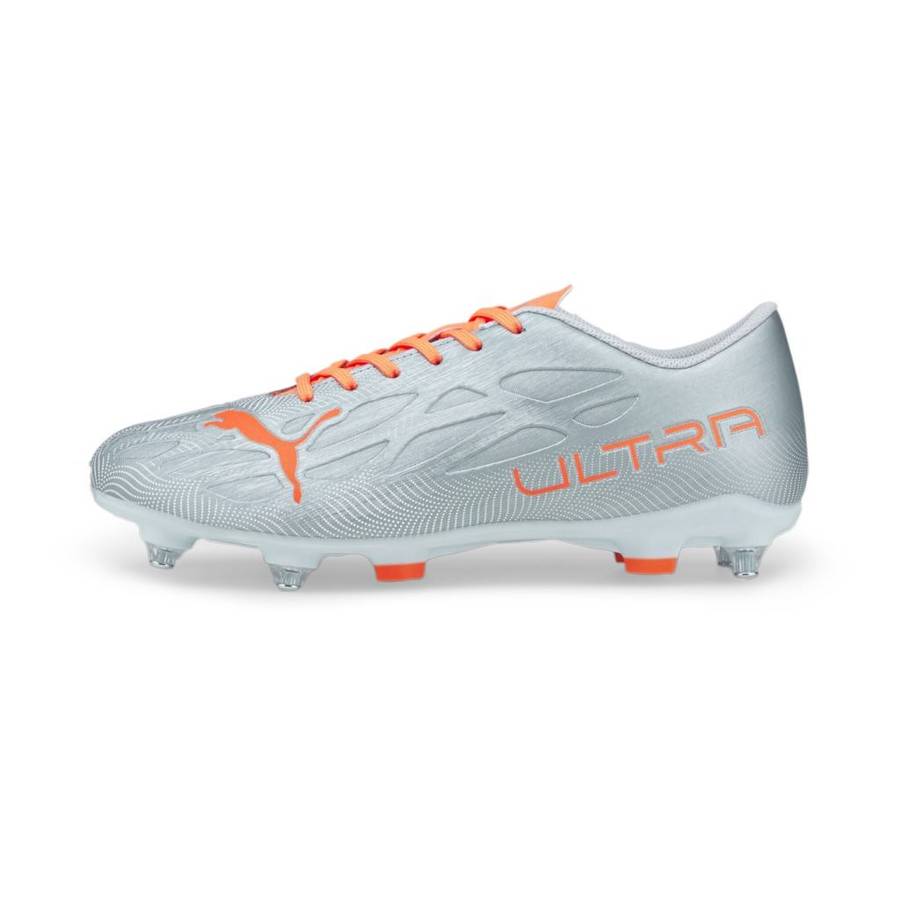 PUMA ULTRA 4.4 SILVER ORANGE FG/AG MULTISTUD SOCCER BOOT