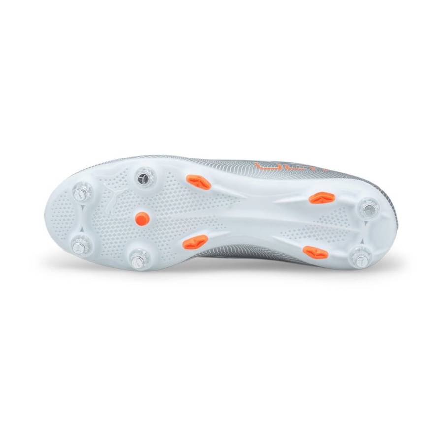 PUMA ULTRA 4.4 SILVER ORANGE FG/AG MULTISTUD SOCCER BOOT