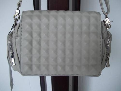 LAST ONE*ALDO ROSSY* designer BAGS From ITALY-LIGHT GREY-HIGH QUALITY, GREAT DESIGN-