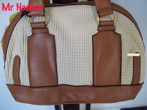 LATE ENTRY**HOT Designer style ladies hand bag in CREAM & TAN. Make Fashion statement!**
