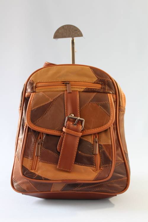 100% Genuine leather Backpack Bag- Enough room for all essentials!