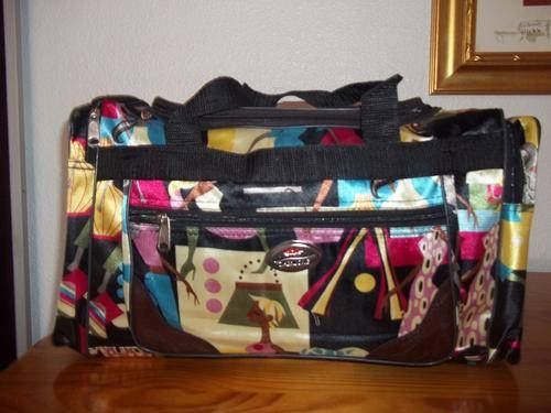 Beautiful very large satin finish travel/Kit bag- Great for the Up Coming SUMMER!!