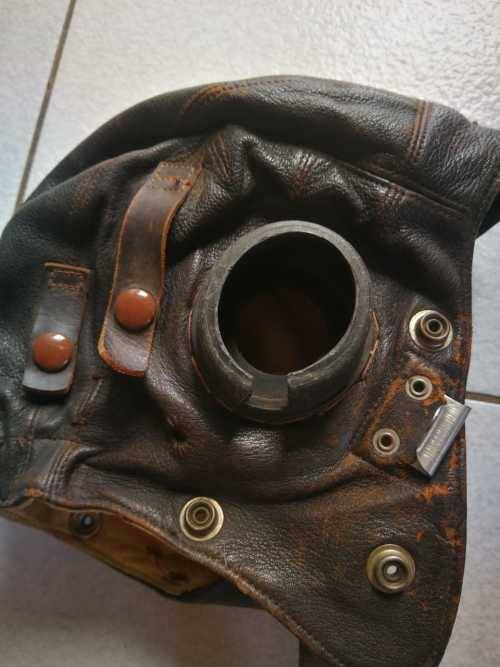 WW2 Pilot Helmet, Pilot wings, 303 Bandolier and 303 Clips