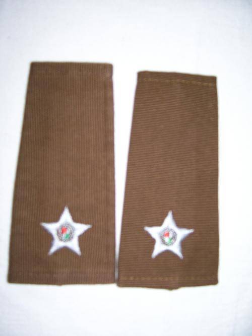2ND LIEUTENANT RANK, SANDF,FIELD DRESS