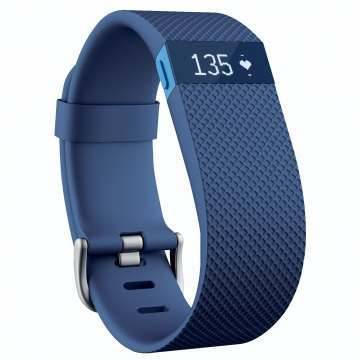 FITBIT - Charge HR - Blue Large