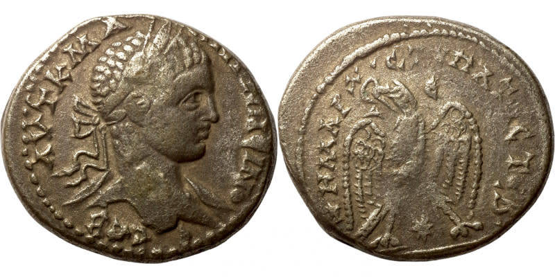 Ancient silver Roman coin | Tetradrachm of Elagabalus (218-222 AD)
