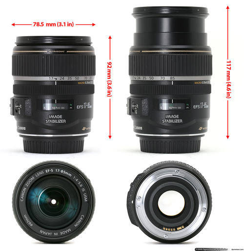 Canon      EF-S 17-85mm IS USM   Lens