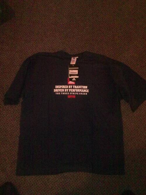 Adidas Navy T-Shirt Extra Large