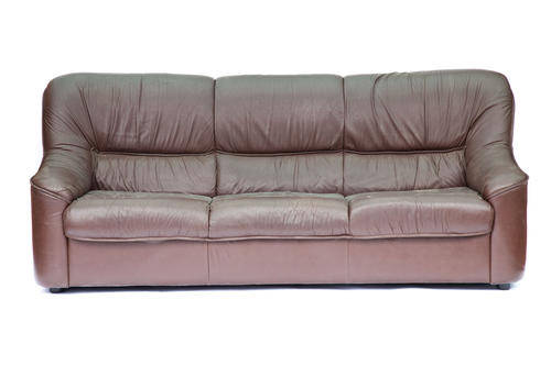 3-seater Leather mid-century Sofa. PERFECT CONDITION