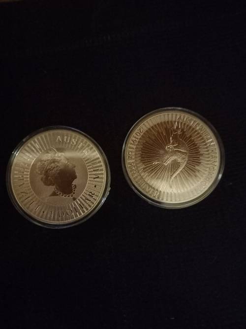 Australian Kangaroo 2019 1 oz silver 99.9% pure silver coin
