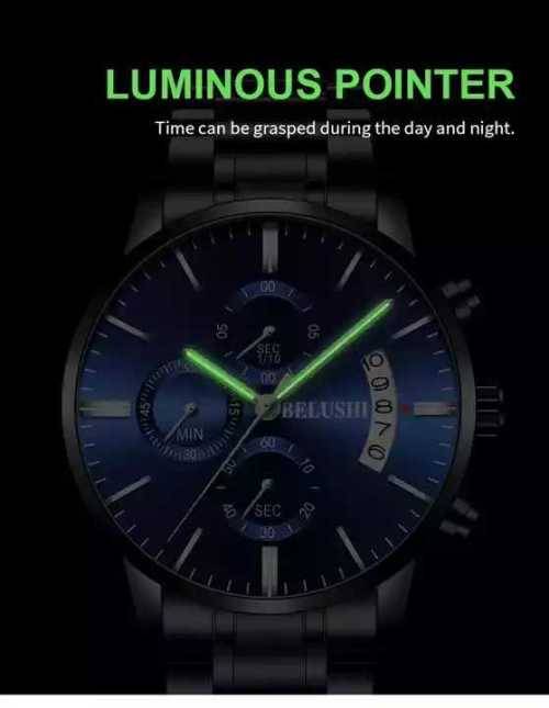 RETAIL R7999 BELUSHI CHRONOGRAPH MEN'S TIME PIECE