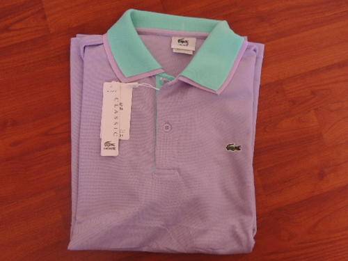 LACOSTE Mens Pique Golfer - Large