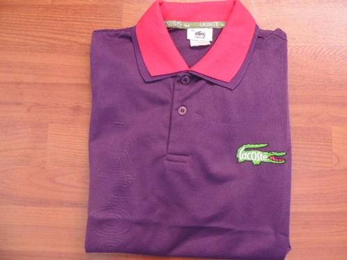 LACOSTE Mens Pique Golfer - X Large