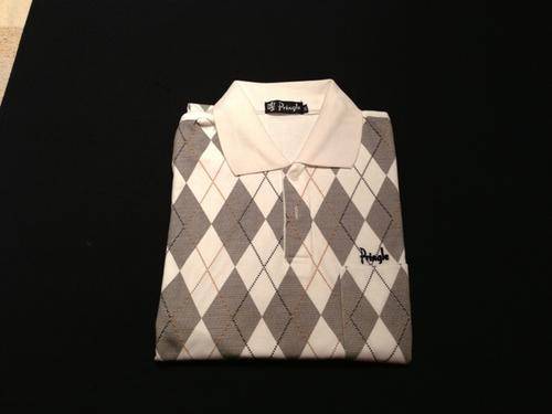 PRINGLE Long Sleeve Mens Golfer - XX Large