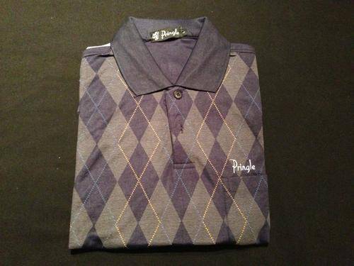 PRINGLE Long Sleeve Mens Golfer - X Large