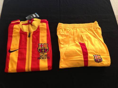 NIKE BARCELONA Full Tracksuit : Top & Bottom - X Large Slim Fit