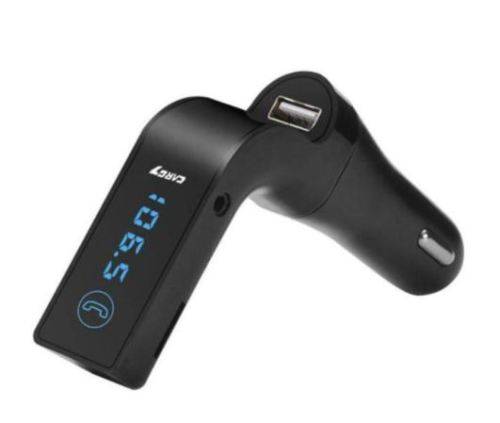BLUETOOTH CAR CHARGER G7 WITH MP3 BLACK