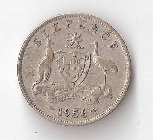 1956 Six Pence! ***CRAZY R1 Auction!***