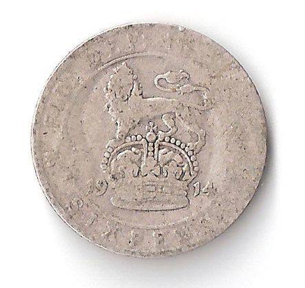 1914 Six Pence! ***CRAZY R1 Auction!***