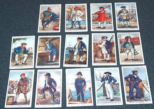 History of Naval Dress (Cigarette Cards)