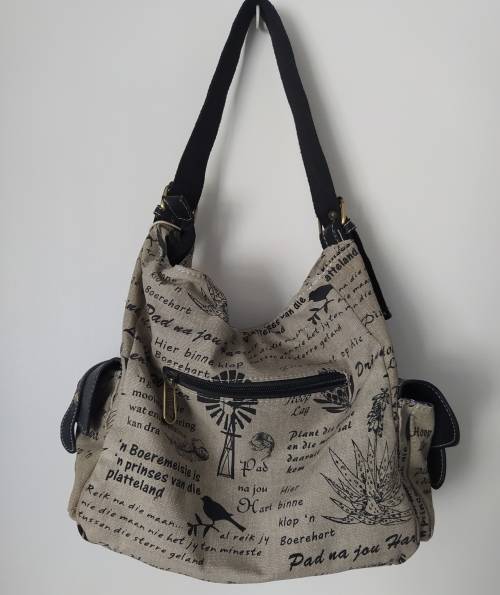 Cotton Road sling bag, CLOSING DOWN SALE canvasandlether, size: 28x26x13cm
