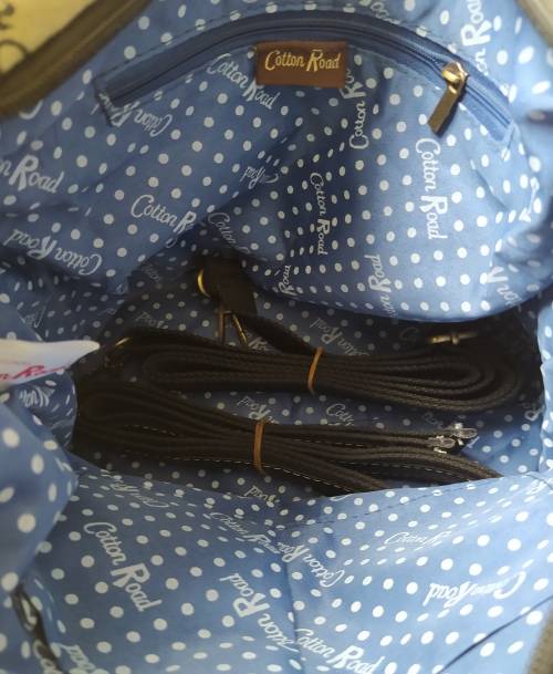 Cotton Road sling bag, CLOSING DOWN SALE canvasandlether, size: 28x26x13cm