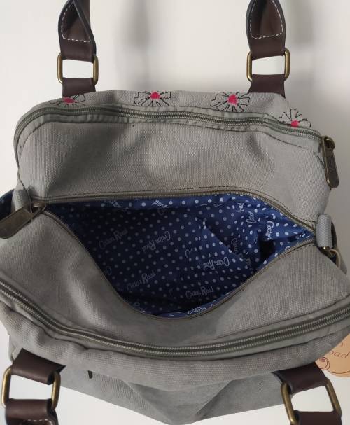 Cotton Road bag, CLOSING DOWN SALE shoulder/sling bag with windmill pattern, size: 37x25x16cm