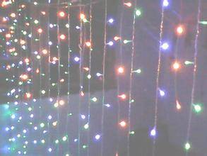 led curtain light (multi color) 3mx0.5m 100pc led