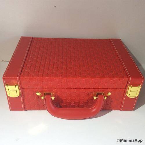 RED JEWELLERY BOX  27*9*18cm 1074g