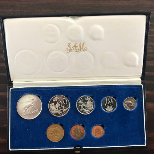 1978 SA Proof Set in Original SA Mint box (Mintage 7000)
