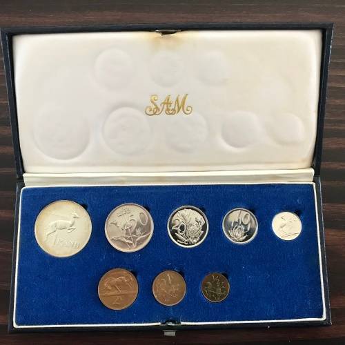 1977 SA Proof Set in Original SA Mint box (Mintage 7000)