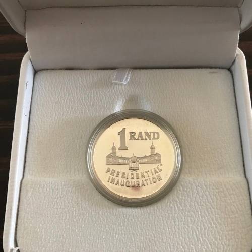 1994 Proof R1 Silver VIP Presidential Inauguration in White Box (With Steps)