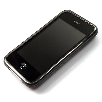 Black Gel Pouch for Apple iPhone 3G/3GS ***Free shipping***