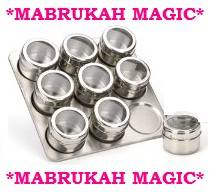 ***SPECIAL OFFER***FIRST ON BOB***ALL NEW***MAGNETIC SPICE JARS***