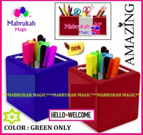 ***3 IN 1 MULTI USE COLLAPSIBLE/SLIDE OUT HOLDER***ONLY GREEN+WHITE AVAILABLE***