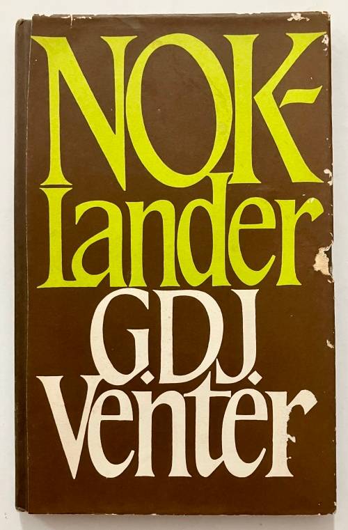 NOKlander - GDJ Venter. Hardeband, 1e Uitg. 1977