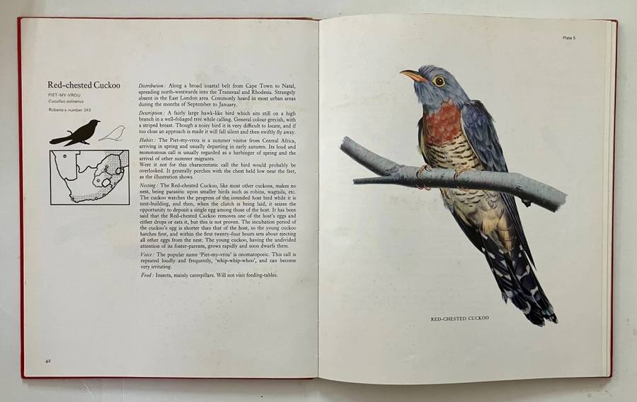 Garden Birds of South Africa - Kenneth Newman. Hardcover no dj, 1st Ed. 1967