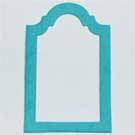 HUGE SALE - 50% OFF - BLUE ARCHED FRAME