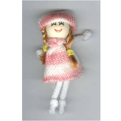 ADORABLE LITTLE DOLL TO DECORATE YOUR GIFT CARDS & SCRAPBOOKING