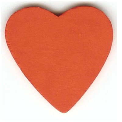 HUGE SALE - 50% OFF - WOODEN HEART EMBELLISHMENT (LARGE)