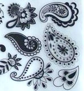 Rub-Ons - PAISLEY & OTHER - Please see full sheet below