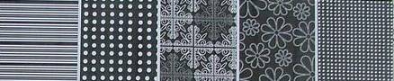 NEW - 30cm x 30cm Black Scrapbooking Paper Pack (10 Sheets per Pack)