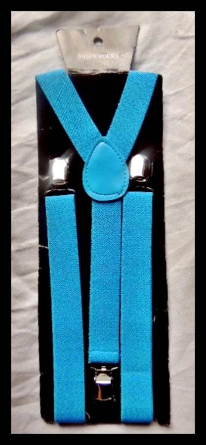 Turqoise Suspenders