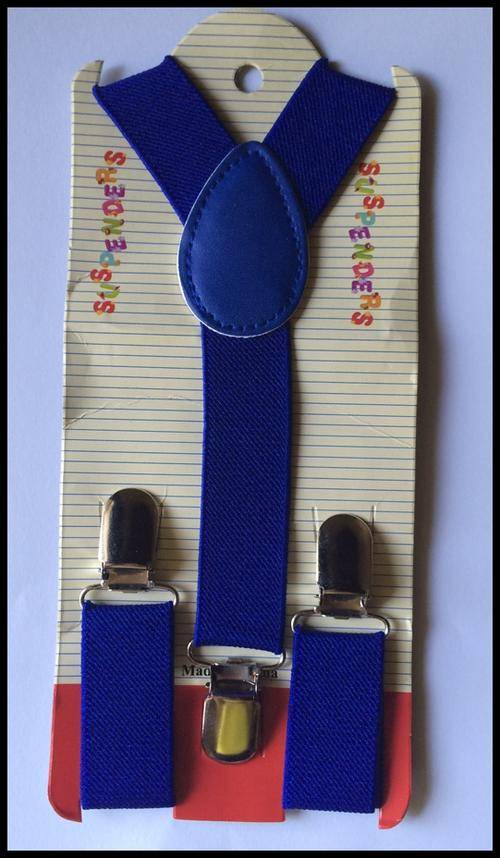 Kiddies/Baby Suspenders ROYAL BLUE